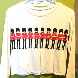 Christmas White Long-Sleeve Tee